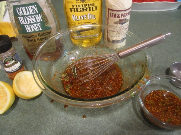 Cajun Shrimp with Brocolli Slaw 001