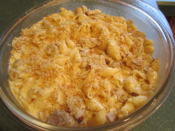 Macoroni and Cheese with Apple Sausage 014