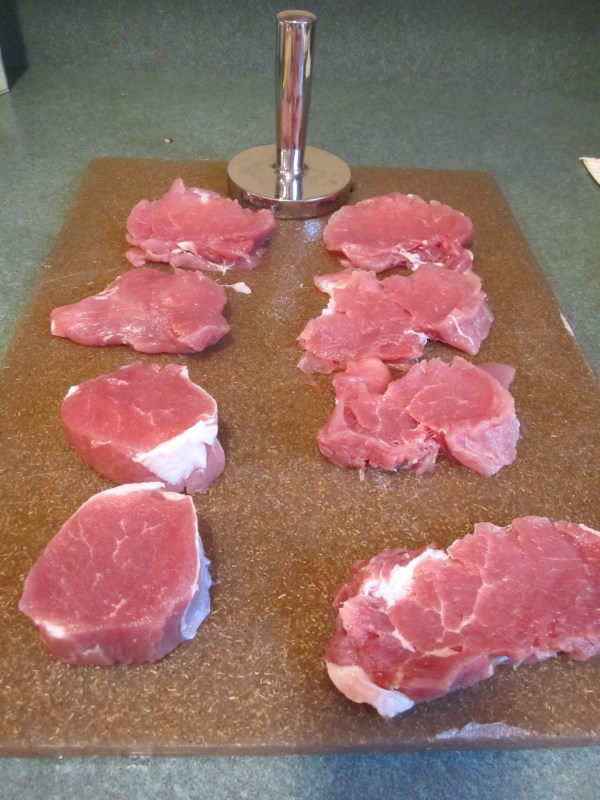 Pork with apples and cream 002