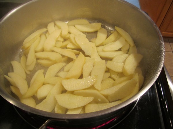 Pork with apples and cream 005