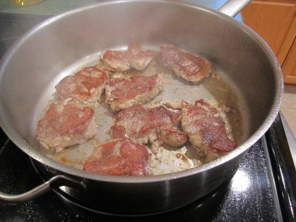 Pork with apples and cream 009