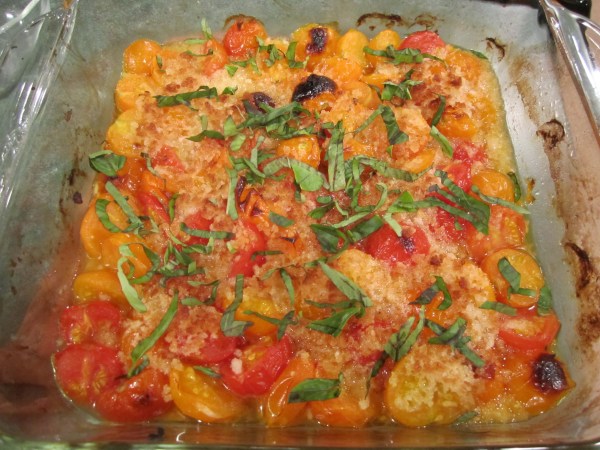 Tomato and Basil Bake 007