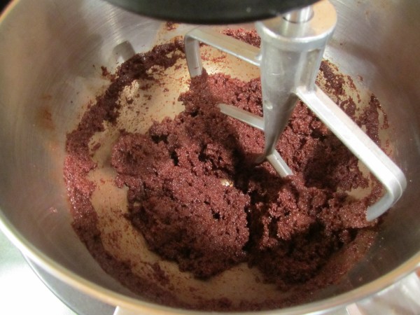 Chocolate snowflake cookies 002